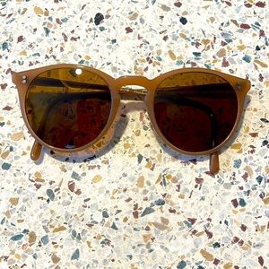 Oliver Peoples x THE ROW O’Malley NYC Light Brown Sunglasses